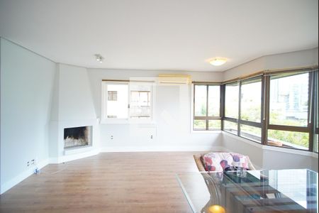 Sala de apartamento à venda com 4 quartos, 155m² em Petrópolis, Porto Alegre