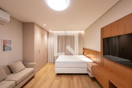 Sala/Quarto de kitnet/studio para alugar com 1 quarto, 29m² em Vila Clementino, São Paulo