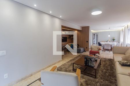 Sala 1 de apartamento para alugar com 3 quartos, 160m² em Cruzeiro, Belo Horizonte