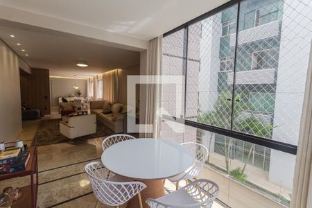 Varanda da Sala 1 de apartamento para alugar com 3 quartos, 160m² em Cruzeiro, Belo Horizonte