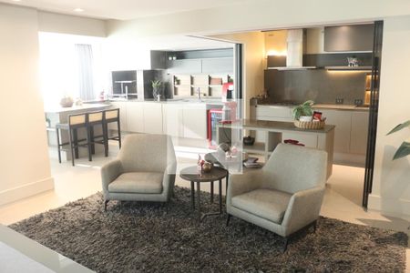 Sala de apartamento à venda com 3 quartos, 244m² em Santo Antônio, São Caetano do Sul