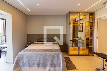 Studio de kitnet/studio para alugar com 1 quarto, 37m² em Jardim das Acacias, São Paulo