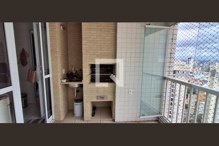 Varanda de apartamento à venda com 3 quartos, 112m² em Santa Maria, São Caetano do Sul