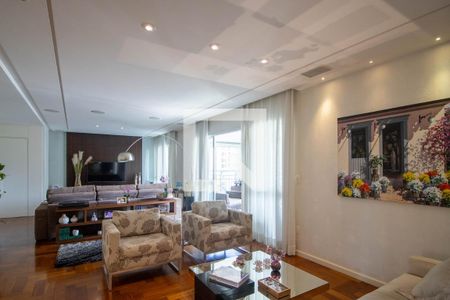 Sala de apartamento à venda com 4 quartos, 248m² em Vila Suzana, São Paulo