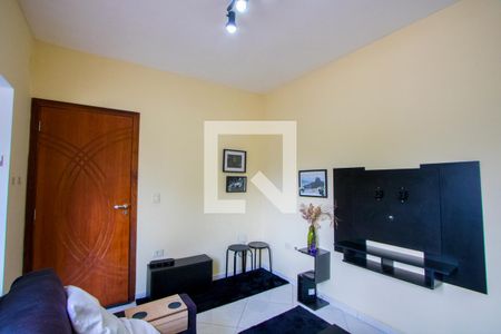 Sala de apartamento à venda com 2 quartos, 86m² em Vila Guiomar, Santo André