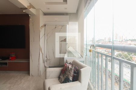 Varanda  de apartamento à venda com 2 quartos, 75m² em Vila Carrão, São Paulo