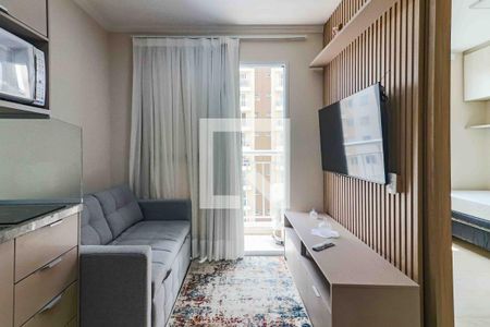 Sala/Cozinha de apartamento para alugar com 1 quarto, 27m² em Vila Butantã, São Paulo