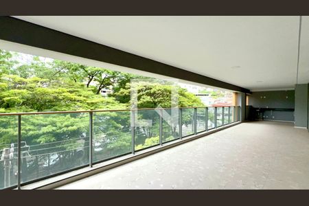 Varanda da Sala de apartamento à venda com 4 quartos, 274m² em Sumaré, São Paulo