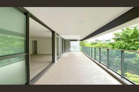 Varanda da Sala de apartamento à venda com 4 quartos, 274m² em Sumaré, São Paulo