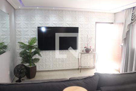 Sala de casa para alugar com 3 quartos, 100m² em Vila Palmares, Santo André
