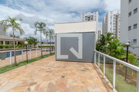 Área comum - Churrasqueira de apartamento para alugar com 2 quartos, 57m² em Vila Real, Hortolândia