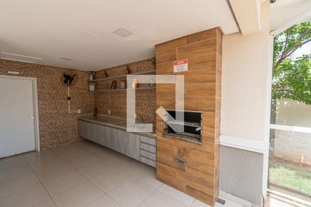 Área comum - Churrasqueira de apartamento para alugar com 2 quartos, 57m² em Vila Real, Hortolândia