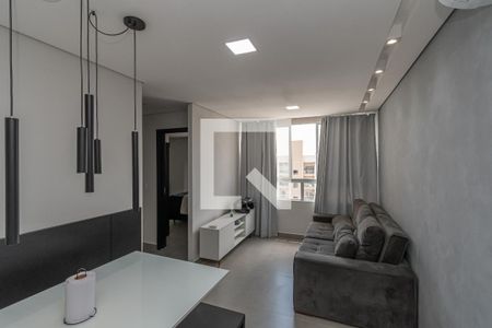 Sala  de apartamento para alugar com 2 quartos, 57m² em Vila Real, Hortolândia