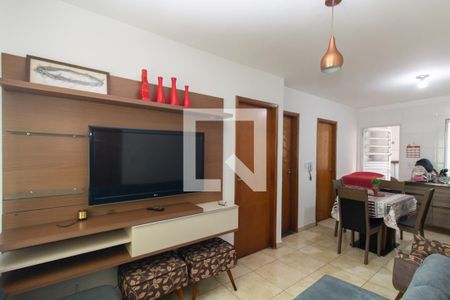 Sala/Cozinha de casa de condomínio à venda com 2 quartos, 51m² em Itaquera, São Paulo