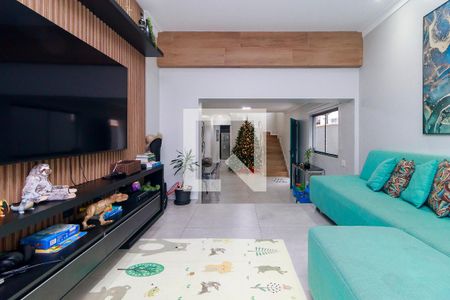 Sala de casa para alugar com 3 quartos, 180m² em Jardim Monte Azul, São Paulo
