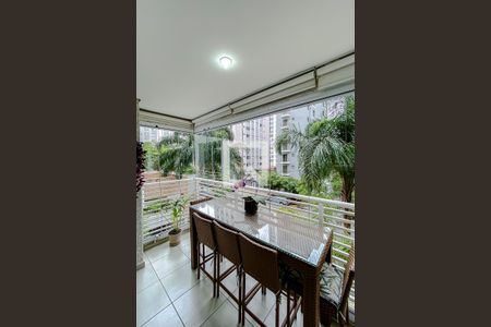 Varanda da Sala de apartamento à venda com 2 quartos, 96m² em Vila Dom Pedro I, São Paulo