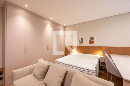 Sala/Quarto de kitnet/studio para alugar com 1 quarto, 29m² em Vila Clementino, São Paulo