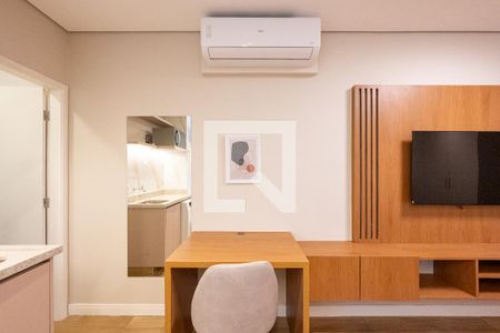 Sala/Quarto de kitnet/studio para alugar com 1 quarto, 29m² em Vila Clementino, São Paulo