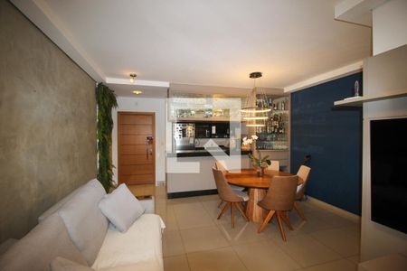 Sala de apartamento para alugar com 3 quartos, 85m² em Parque Campolim, Sorocaba