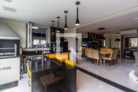 Área gourmet de apartamento à venda com 3 quartos, 156m² em Tamboré, Santana de Parnaíba