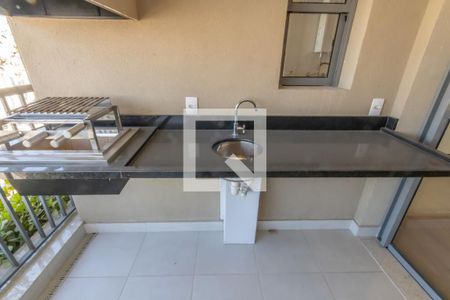 Sacada - Churrasqueira de apartamento para alugar com 2 quartos, 64m² em Centro, Osasco