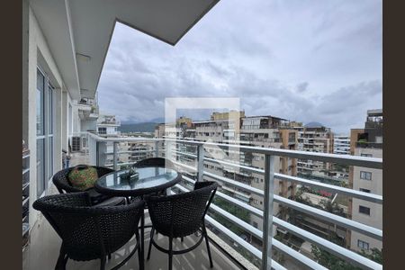 Varanda de apartamento à venda com 3 quartos, 183m² em Recreio dos Bandeirantes, Rio de Janeiro