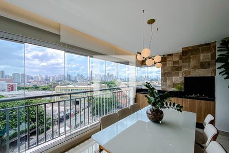 Varanda da Sala de apartamento à venda com 2 quartos, 89m² em Quarta Parada, São Paulo