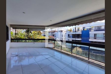 Varanda de apartamento à venda com 4 quartos, 180m² em Recreio dos Bandeirantes, Rio de Janeiro
