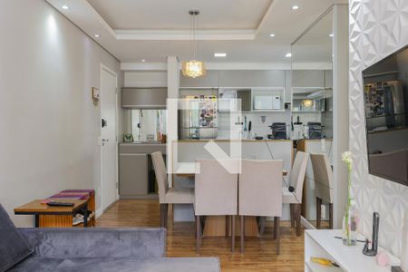 Sala de apartamento para alugar com 2 quartos, 58m² em Parque Reboucas, São Paulo