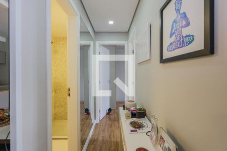 Corredor de apartamento para alugar com 2 quartos, 58m² em Parque Reboucas, São Paulo