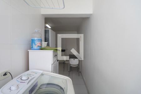 Área de Serviço de apartamento para alugar com 3 quartos, 140m² em Vila Julia, Guarujá
