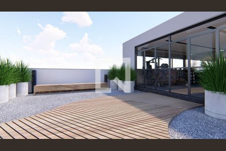 Área comum de apartamento para alugar com 1 quarto, 47m² em Farroupilha, Porto Alegre