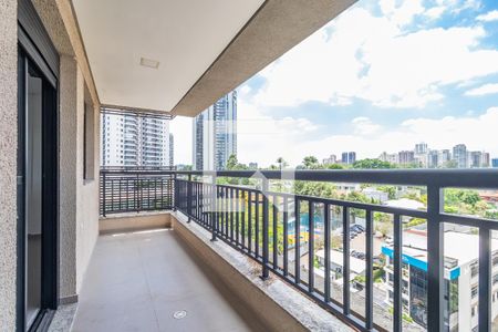 Varanda/Área de serviço de apartamento à venda com 1 quarto, 46m² em Empresarial 18 do Forte, Barueri