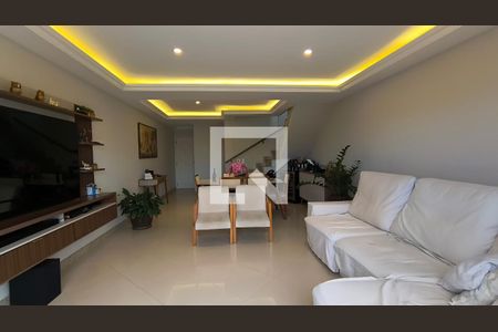 Sala de apartamento para alugar com 3 quartos, 282m² em Recreio dos Bandeirantes, Rio de Janeiro