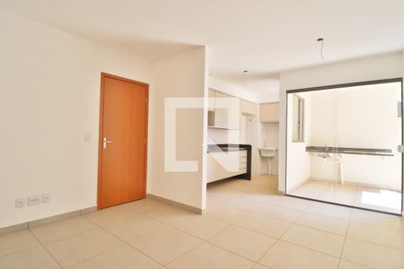Sala/Cozinha de apartamento para alugar com 2 quartos, 85m² em Shopping Park, Uberlândia