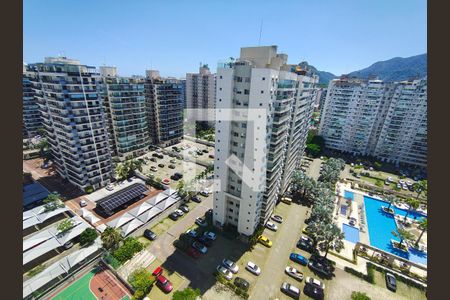 Vista da varanda  de apartamento à venda com 3 quartos, 127m² em Barra Olímpica, Rio de Janeiro