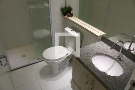 Banheiro de apartamento à venda com 1 quarto, 33m² em Barra Funda, São Paulo
