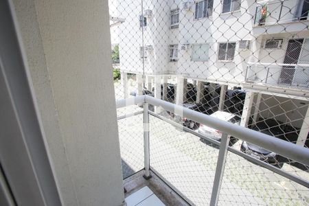 Varanda da Sala de apartamento à venda com 2 quartos, 53m² em Pechincha, Rio de Janeiro