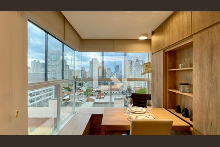 Varanda de apartamento à venda com 1 quarto, 30m² em Pinheiros, São Paulo