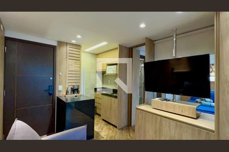 Sala de apartamento à venda com 1 quarto, 30m² em Pinheiros, São Paulo