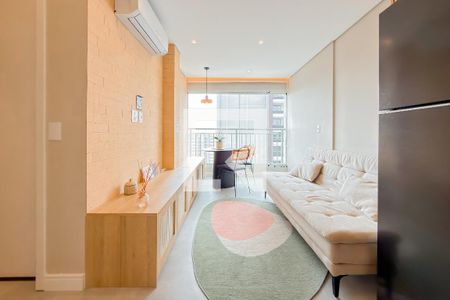 Sala de kitnet/studio para alugar com 1 quarto, 38m² em Paraíso, São Paulo