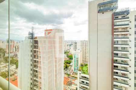 Vista da Sala de kitnet/studio para alugar com 1 quarto, 38m² em Paraíso, São Paulo