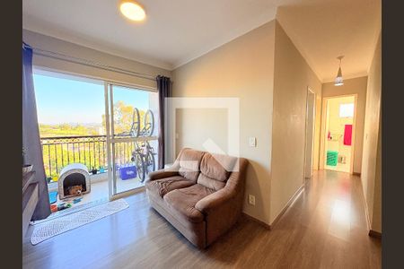 Sala de apartamento à venda com 2 quartos, 54m² em Caxambu, Jundiaí