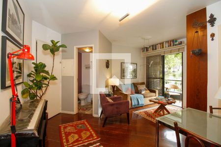 Sala de Estar e Jantar de apartamento para alugar com 1 quarto, 44m² em Sumarezinho, São Paulo