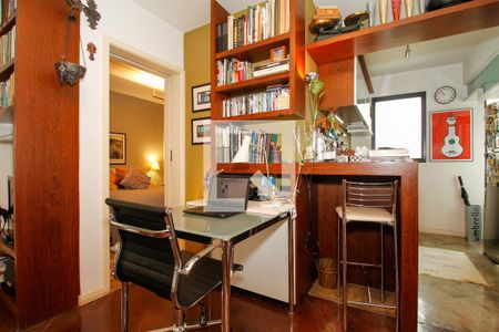 Sala de Estar e Jantar de apartamento para alugar com 1 quarto, 44m² em Sumarezinho, São Paulo