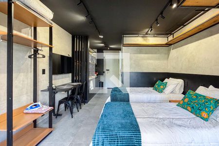 Studio de kitnet/studio para alugar com 1 quarto, 26m² em Cerqueira César, São Paulo