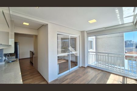 Varanda e Área de serviço de apartamento à venda com 3 quartos, 79m² em Barra Funda, São Paulo