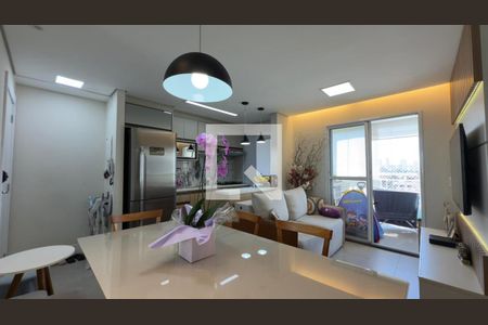 Sala/Cozinha de apartamento à venda com 2 quartos, 54m² em Socorro, São Paulo