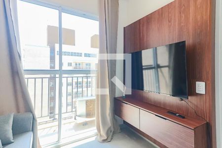 Sala e Cozinha de apartamento para alugar com 1 quarto, 25m² em Vila Butantã, São Paulo