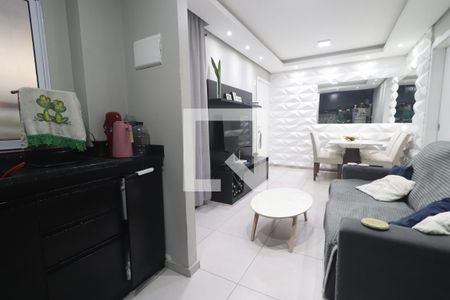 Cozinha de apartamento à venda com 1 quarto, 45m² em Canudos, Novo Hamburgo